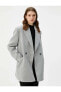 Фото #4 товара Кашемировое пальто Koton Coat Grey