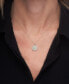 ფოტო #2 პროდუქტის Diamond Circle Pendant Necklace (1/2 ct. t.w.) in 14k Gold, 16" + 4" extender, Created for Macy's