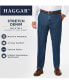 Фото #7 товара Men's Big & Tall Stretch Denim Classic-Fit Flat Front Pants