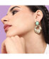 ფოტო #3 პროდუქტის Women's Stone Drop Earrings