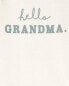 Фото #18 товара Baby Hello Grandma Announcement Bodysuit 6M