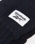 Reebok Training – Gestrickte Handschuhe in Schwarz