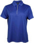 Фото #1 товара Page & Tuttle TwoTone Stripe Short Sleeve Polo Shirt Womens Blue Casual P39159-O