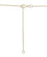 ფოტო #4 პროდუქტის Diamond Love Knot 20" Pendant Necklace (1/2 ct. t.w.) in 14k Gold, Created for Macy's