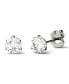 ფოტო #1 პროდუქტის Moissanite Martini Stud Earrings (2 ct. t.w. Diamond Equivalent) in 14k White or Yellow Gold