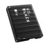 WD_BLACK P10 Game Drive - 4000 GB - 2.5" - 3.2 Gen 1 (3.1 Gen 1) - Black