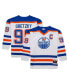Mitchell Ness Men's Wayne Gretzky White Edmonton Oilers 1986/87 Blue Line Player Jersey