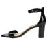 Фото #3 товара Nine West Pruce Block Heels Womens Black Dress Sandals PRUCE-001