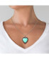 Blue Heart Necklace