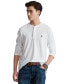 Фото #1 товара Men's Slub Jersey Henley Shirt