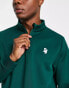 Фото #3 товара South Beach 1/4 zip sweatshirt in green