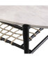 Фото #5 товара Relckin Faux Marble Cocktail Table