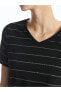 Фото #2 товара Футболка LC WAIKIKI Classic V Neck Striped Tee