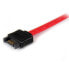 Фото #4 товара StarTech.com 0.3m SATA Extension Cable - 0.3 m - SATA III - SATA 7-pin - SATA 7-pin - Male/Female - Black - Red