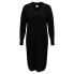 Фото #1 товара ONLY CARMAKOMA New Tessa Long Sleeve Midi Dress