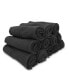 Bleach-Safe Cotton Salon Towels (12 Pack), Full Size 16x28 in., Solid Color, Absorbent Hair Drying Towel, Perfect for Salon and Spa