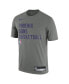 Фото #3 товара Men's Heather Gray Phoenix Suns 2023 Sideline Legend Performance Practice T-shirt