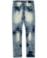 Фото #2 товара Men's Big and Tall Craft Medium Rinse Denim Jeans