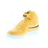 Fila A-High 1CM00540-703 Mens Yellow Leather Lifestyle Sneakers Shoes