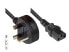Фото #1 товара Good Connections 1500-E025S - 2.5 m - Power plug type G - C13 coupler - H05VV-F - 250 V