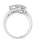 ფოტო #2 პროდუქტის Diamond Bypass Ring (1 ct. t.w.) in 14k White Gold