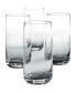 Фото #2 товара Ombre Grey Highball Glasses, Set of 4, Created for Macy's