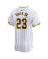 Men's Fernando Tatis Jr. White San Diego Padres Home Elite Jersey