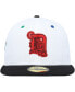 Фото #5 товара Men's White, Black Detroit Tigers 2005 MLB All-Star Game Primary Eye 59FIFTY Fitted Hat