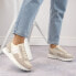Фото #3 товара Potocki W WOL214 beige platform sports shoes