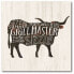 Farmhouse BBQ I Gallery-Wrapped Canvas Wall Art - 16" x 16"