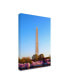 Фото #2 товара Mitch Catanzaro Washington Monument Under Light Canvas Art - 15.5" x 21"
