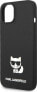 Karl Lagerfeld Etui Karl Lagerfeld do iPhone 14 Plus 6,7" hardcase czarny/black Silicone Choupette Body