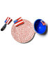 Фото #1 товара by Laura Johnson Flag Embellishment Plate Bowl and Spreader, Set of 3