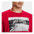 Фото #3 товара мужская спортивная футболка красная с принтом Under Armour Athletic Dept