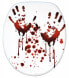 Фото #1 товара WC-Sitz mit Absenkautomatik Blood Hands