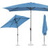 Фото #1 товара Пляжный зонт с угловым наклоном Uniprodo 200 х 300 см с крученой коробкой синий