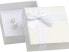 Фото #1 товара White gift box for a jewelry set with a ribbon AT-5 / A1