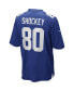 ფოტო #2 პროდუქტის Men's Jeremy Shockey Royal New York Giants Game Retired Player Jersey