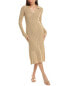 Фото #1 товара Design History Dina Linen-Blend Midi Dress Women's Beige S