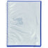 Фото #3 товара Папка-блокнот спиральная Oxford (Hamelin) 40 кармашков 700µ, темно-синяя