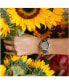 ფოტო #7 პროდუქტის Women's Rubaiyat Diamond (1/4 ct. t.w.) Two-Tone Stainless Steel Bracelet Watch 35mm