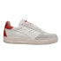 Фото #1 товара Diadora B.Elite H Leather Dirty Lace Up Mens Off White Sneakers Casual Shoes 17