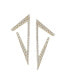 ფოტო #1 პროდუქტის Women's Geometric Bling Drop Earrings