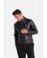 ფოტო #2 პროდუქტის Men's Fashion Jacket, Nappa Black