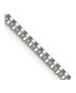 Фото #2 товара Chisel stainless Steel Polished 2.4mm Box Chain Necklace