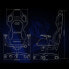 Fotel E-Blue Auroza X1 LED czerwony (EEC301REAA-IA)