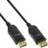 Фото #2 товара InLine DisplayPort 1.4 AOC Cable - 8K4K - black - 25m