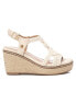 Фото #1 товара Women's Jute Wedge Sandals By