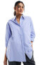 Фото #1 товара Vero Moda Aware oversized oxford shirt in blue