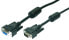 Фото #1 товара LogiLink VGA M/F 10m - 10 m - VGA (D-Sub) - VGA (D-Sub) - Black - Male/Female - UL-2919